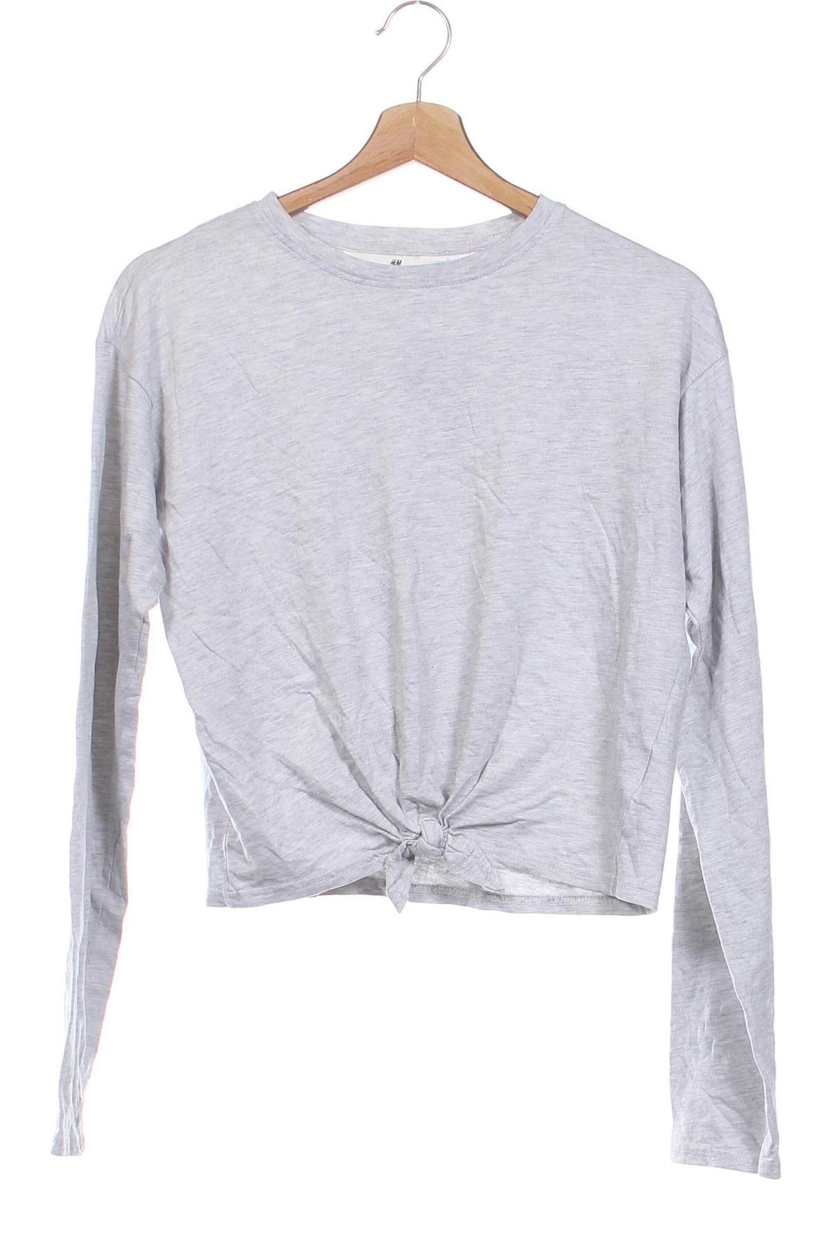 Kinder Shirt H&M, Größe 14-15y/ 168-170 cm, Farbe Grau, Preis € 5,99