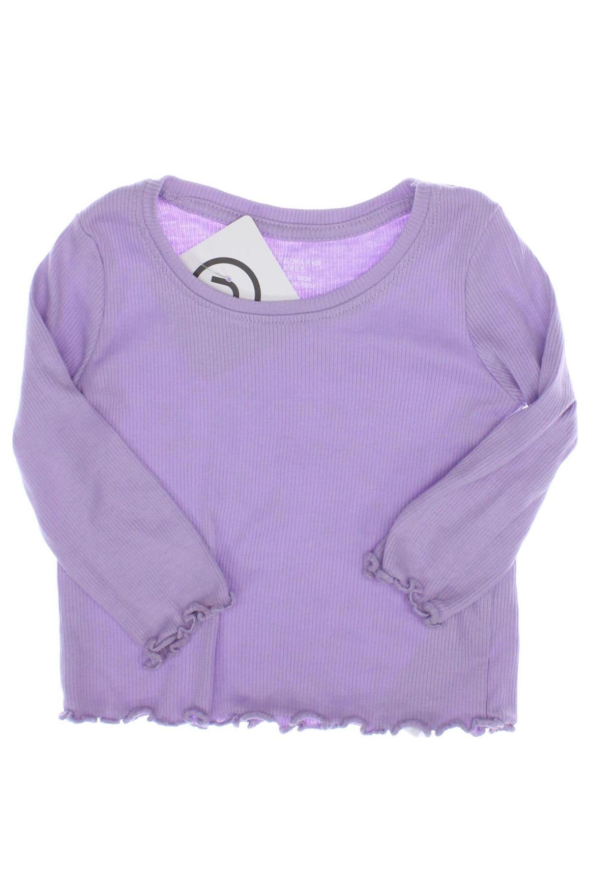 Kinder Shirt Primark, Größe 3-6m/ 62-68 cm, Farbe Lila, Preis 3,29 €