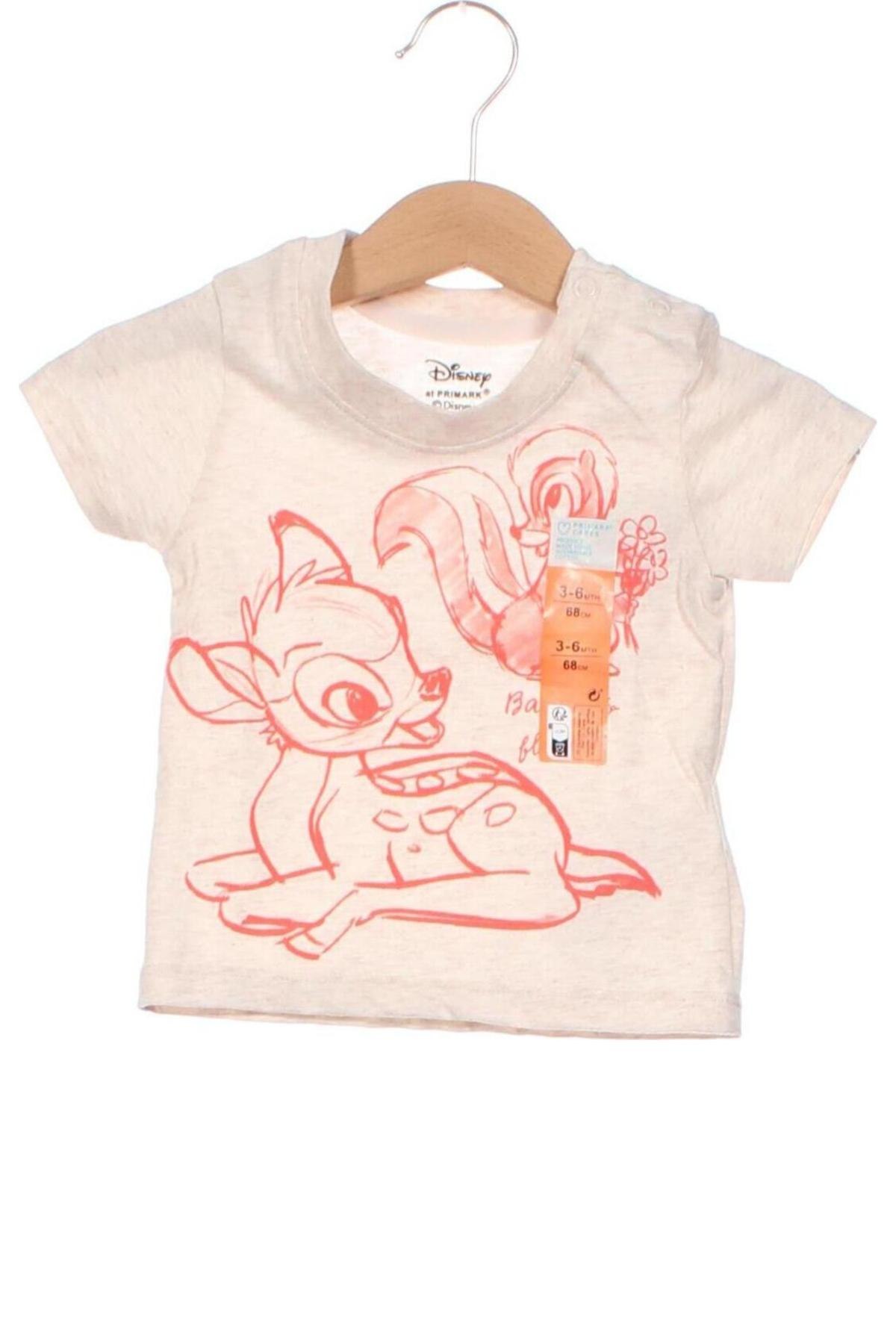 Kinder Shirt Primark, Größe 3-6m/ 62-68 cm, Farbe Beige, Preis € 3,99