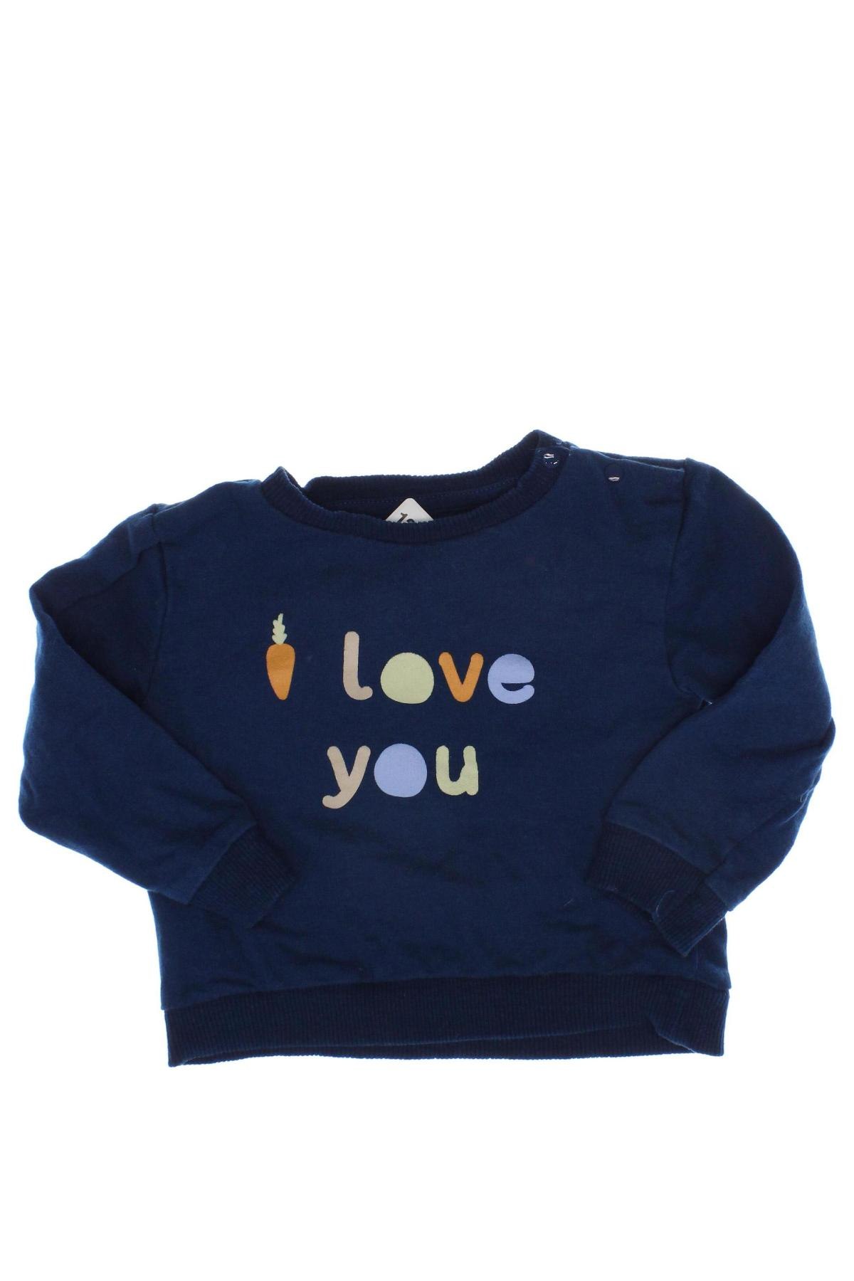 Kinder Shirt Sinsay, Größe 9-12m/ 74-80 cm, Farbe Blau, Preis 3,79 €