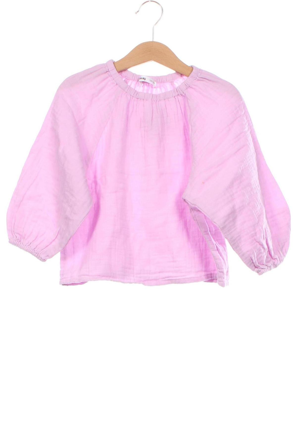 Kinder Shirt Sinsay, Größe 6-7y/ 122-128 cm, Farbe Lila, Preis 3,79 €