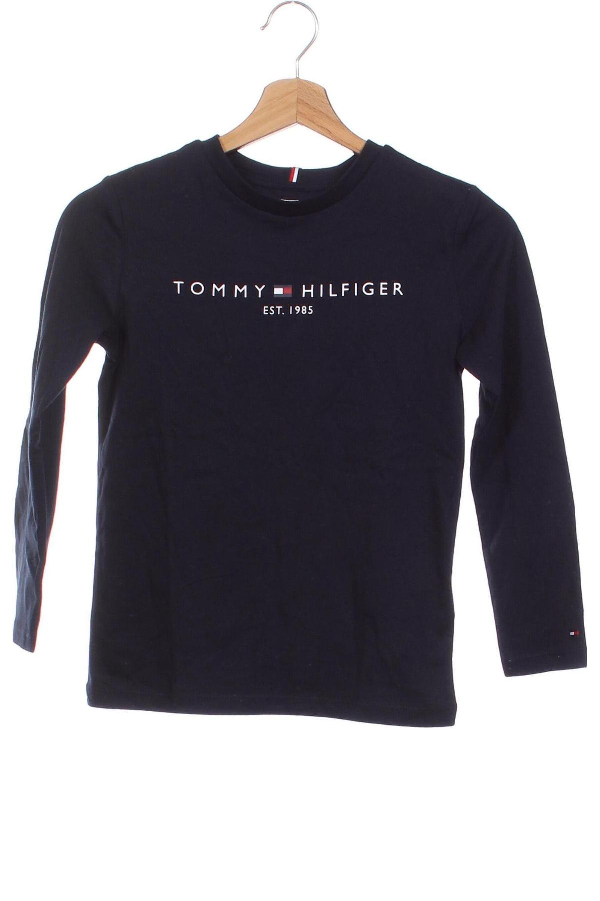 Kinder Shirt Tommy Hilfiger, Größe 8-9y/ 134-140 cm, Farbe Blau, Preis 20,99 €