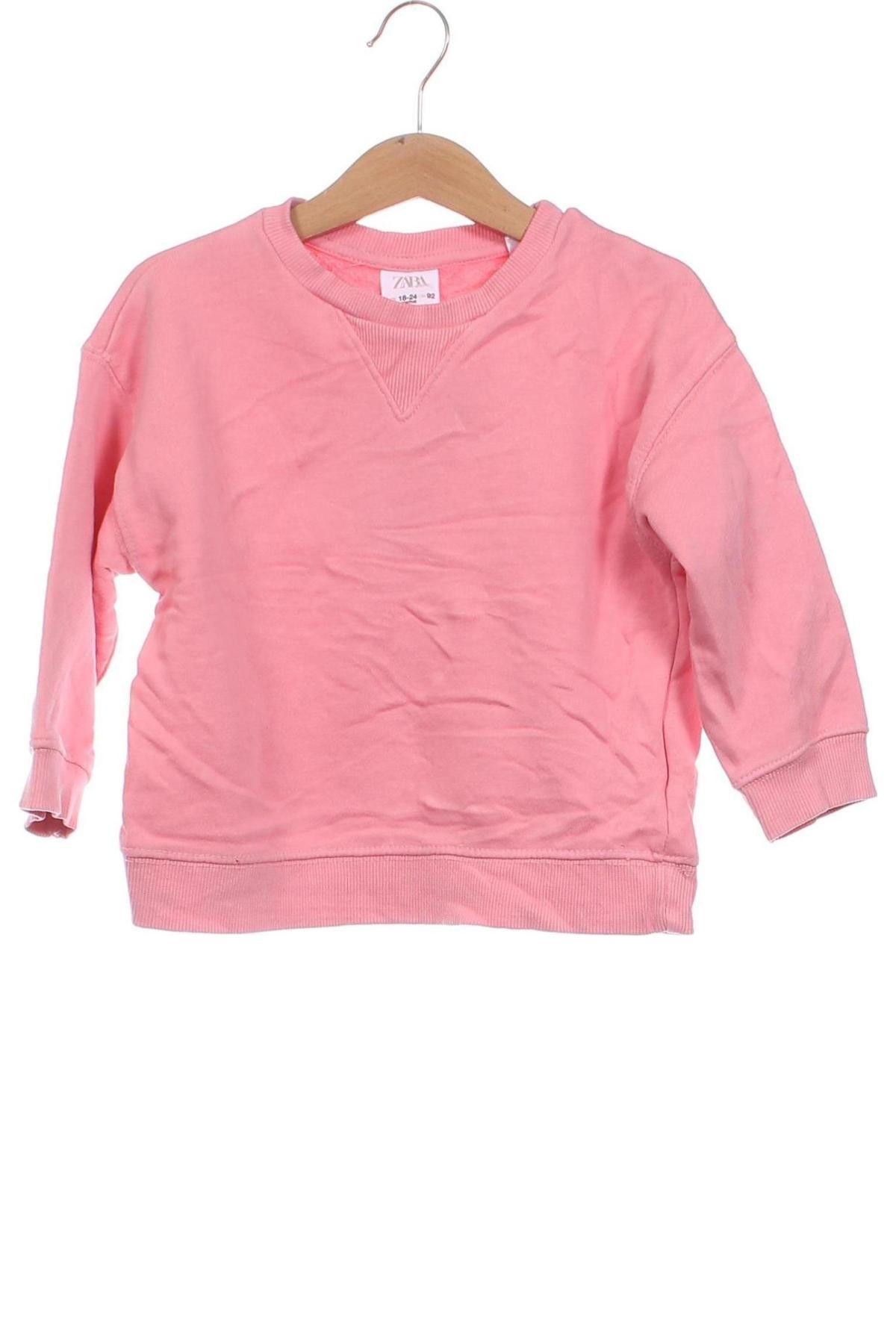 Kinder Shirt Zara, Größe 18-24m/ 86-98 cm, Farbe Rosa, Preis 21,79 €