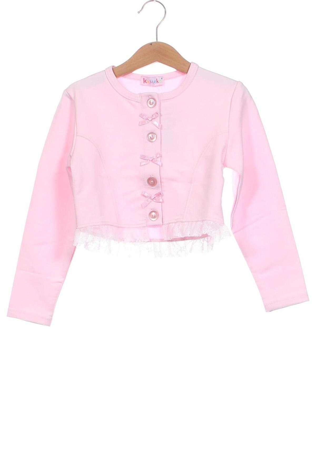 Kinder Strickjacke, Größe 4-5y/ 110-116 cm, Farbe Rosa, Preis € 7,99