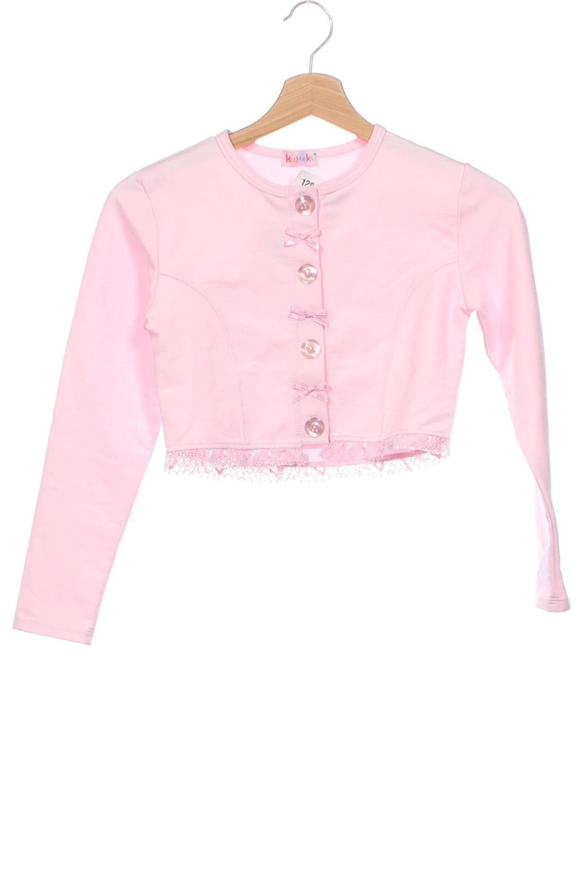 Kinder Strickjacke, Größe 8-9y/ 134-140 cm, Farbe Rosa, Preis 14,32 €