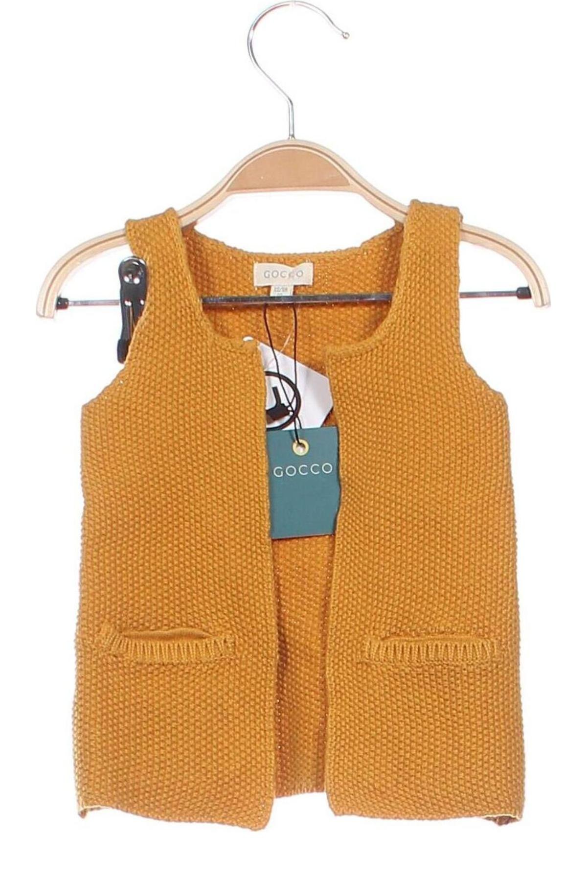 Kinder Strickjacke Gocco, Größe 12-18m/ 80-86 cm, Farbe Orange, Preis € 12,37