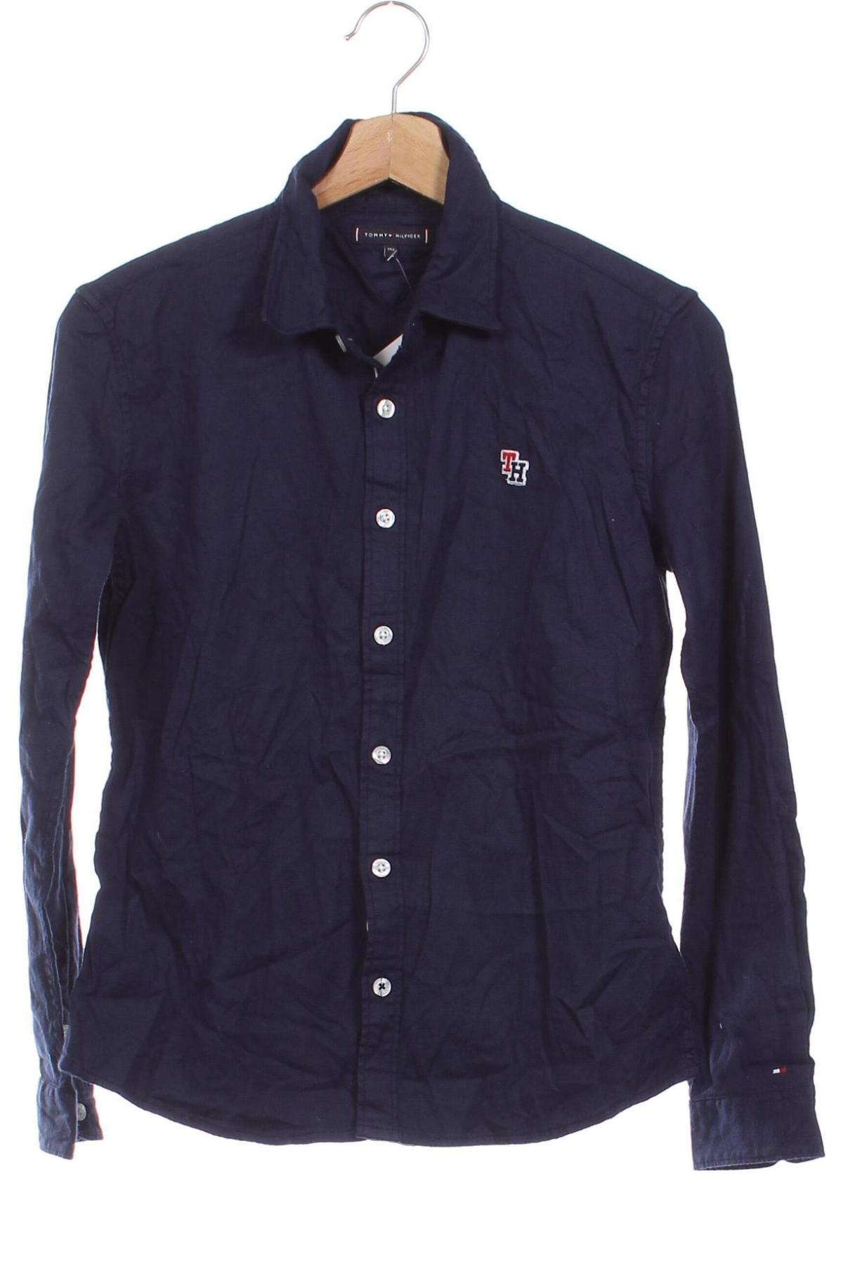 Kinderhemd Tommy Hilfiger, Größe 11-12y/ 152-158 cm, Farbe Blau, Preis € 18,99