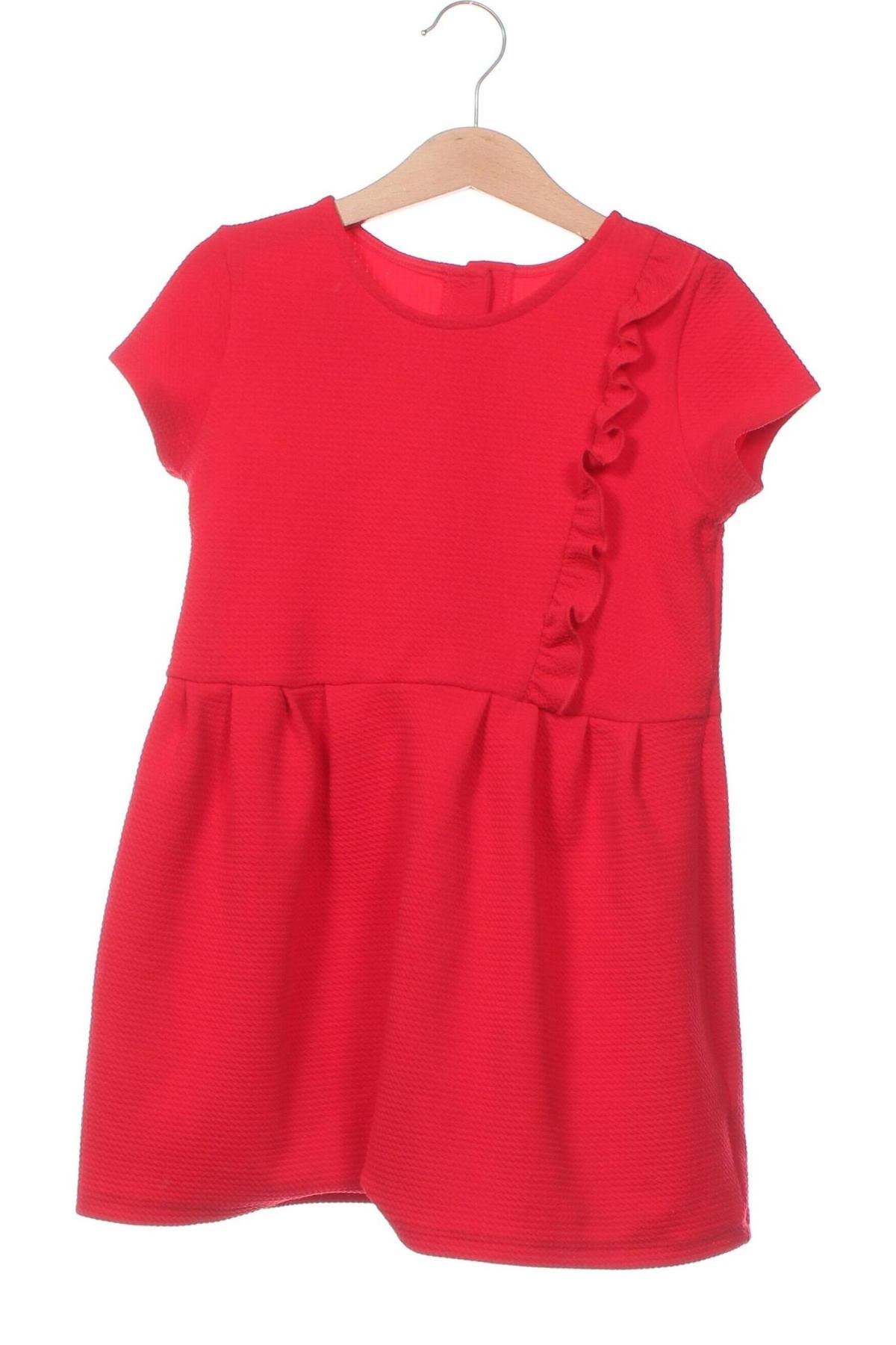 Kinderkleid, Größe 4-5y/ 110-116 cm, Farbe Rot, Preis € 15,96