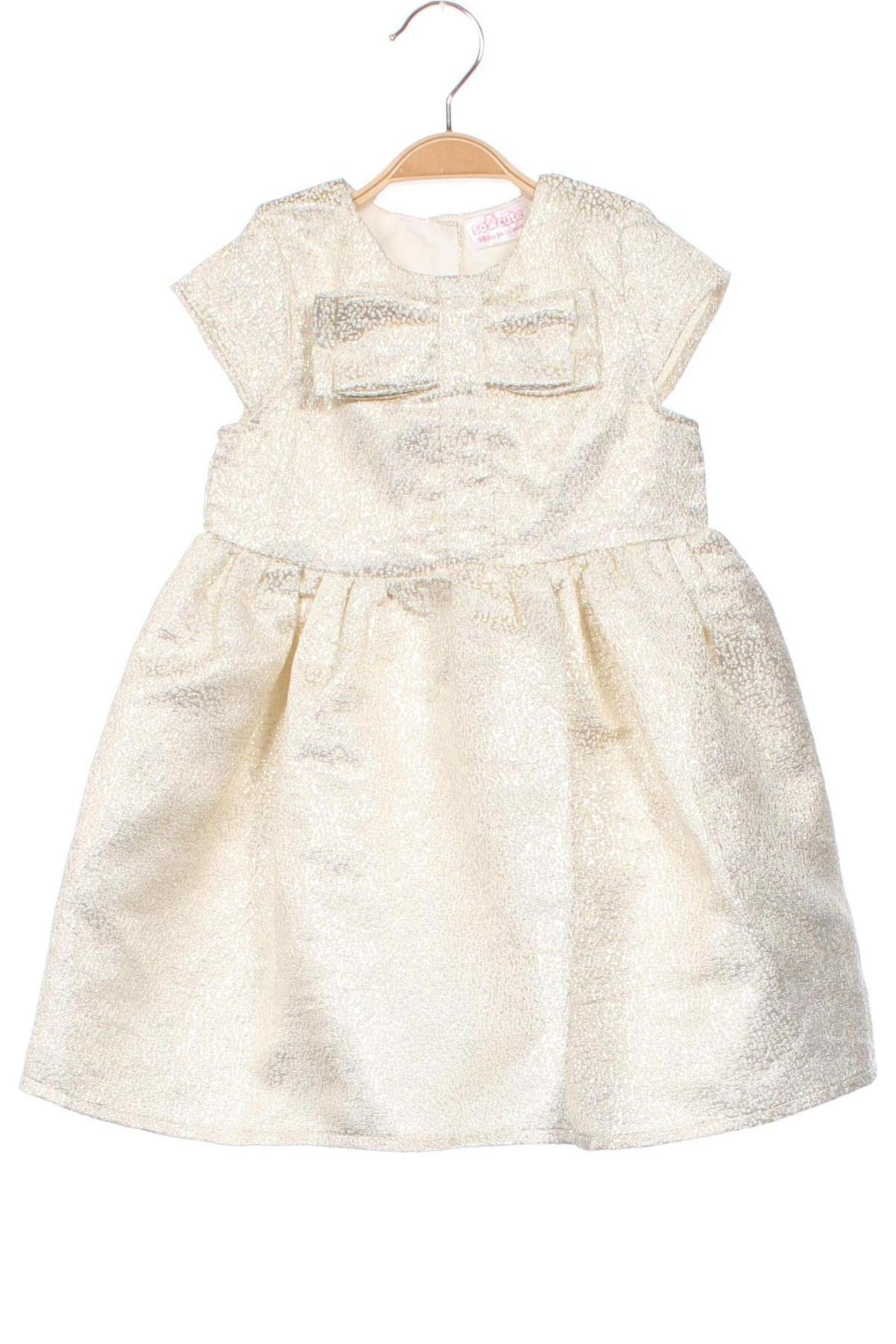 Kinderkleid Pepco, Größe 18-24m/ 86-98 cm, Farbe Golden, Preis € 3,99