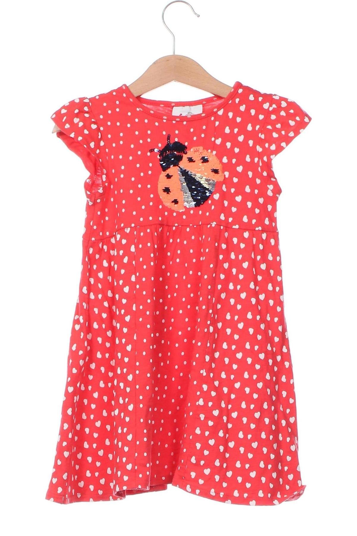 Rochie pentru copii Topolino, Mărime 18-24m/ 86-98 cm, Culoare Roșu, Preț 92,86 Lei