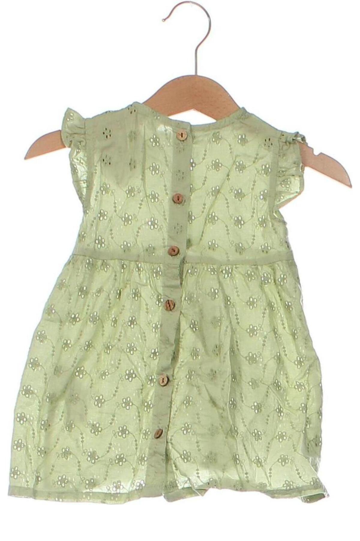 Rochie pentru copii Zeeman, Mărime 6-9m/ 68-74 cm, Culoare Verde, Preț 24,99 Lei