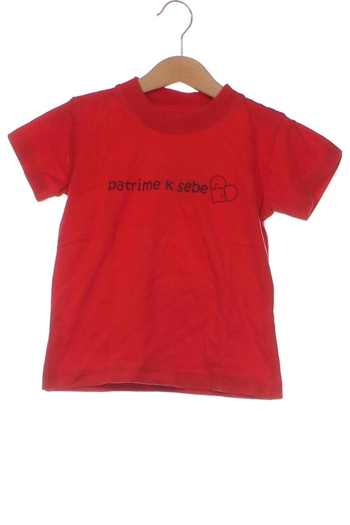 Kinder T-Shirt, Größe 3-4y/ 104-110 cm, Farbe Rot, Preis € 2,99