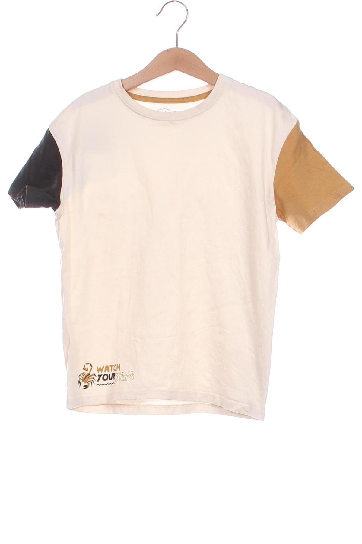 Kinder T-Shirt, Größe 6-7y/ 122-128 cm, Farbe Beige, Preis 3,99 €