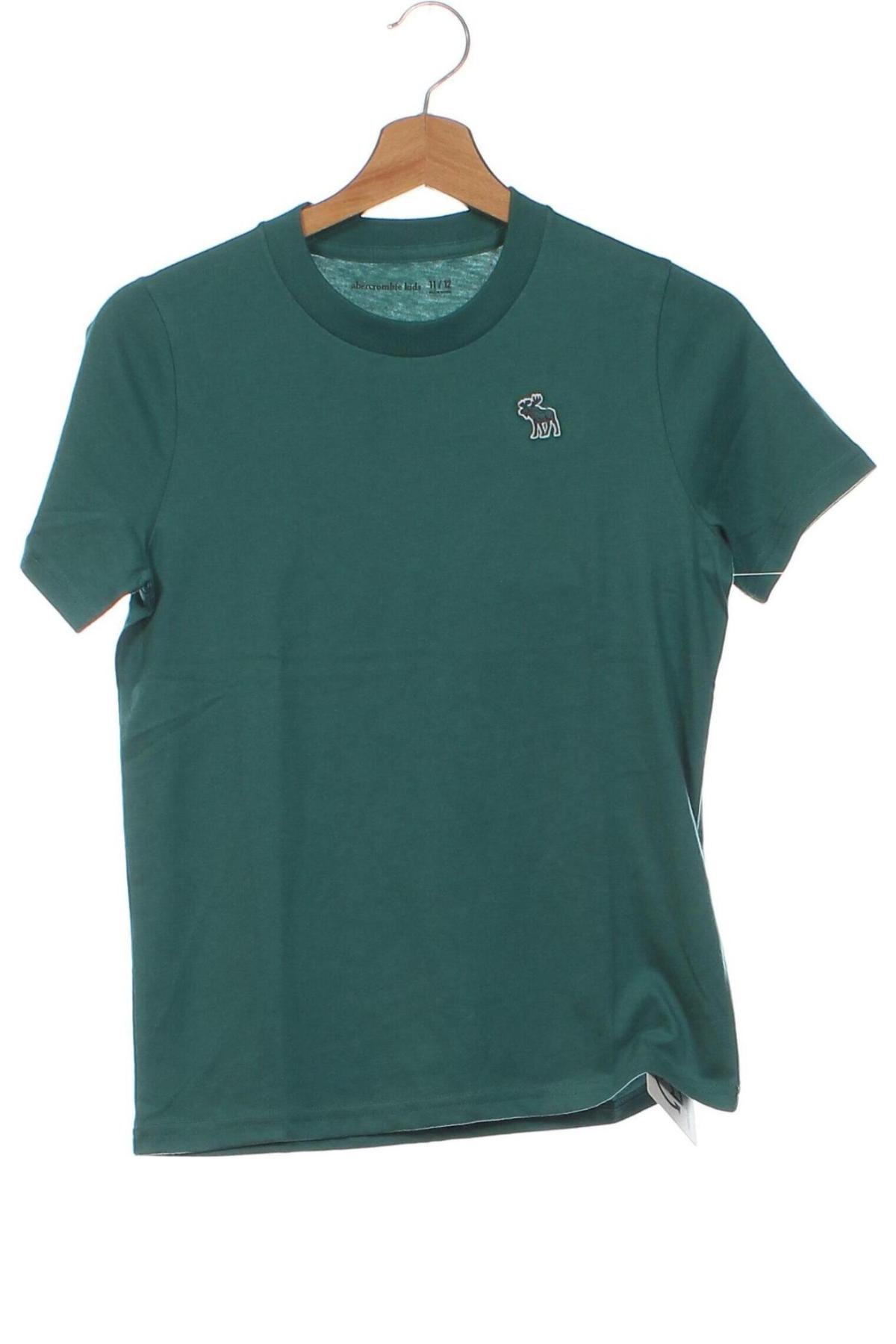 Tricou pentru copii Abercrombie Kids, Mărime 11-12y/ 152-158 cm, Culoare Verde, Preț 91,49 Lei