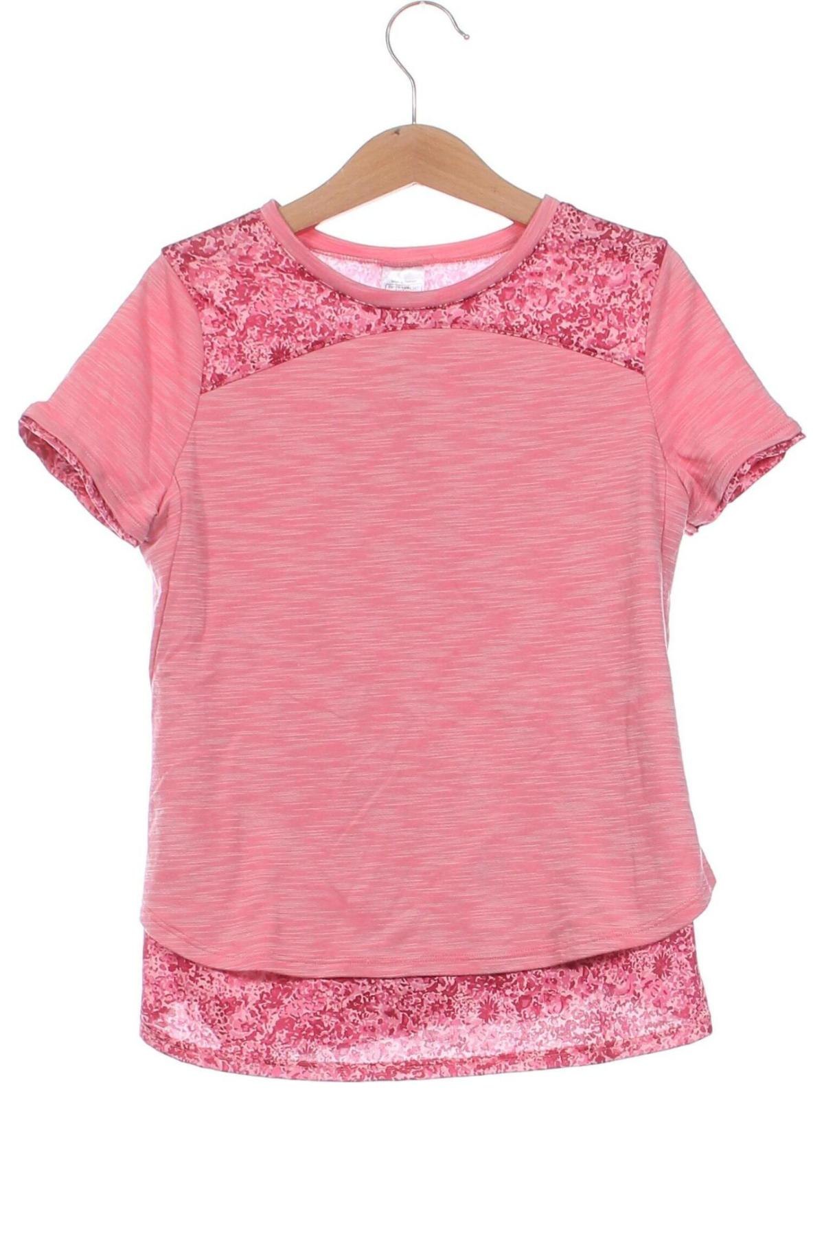 Kinder T-Shirt Decathlon, Größe 8-9y/ 134-140 cm, Farbe Rosa, Preis 8,18 €