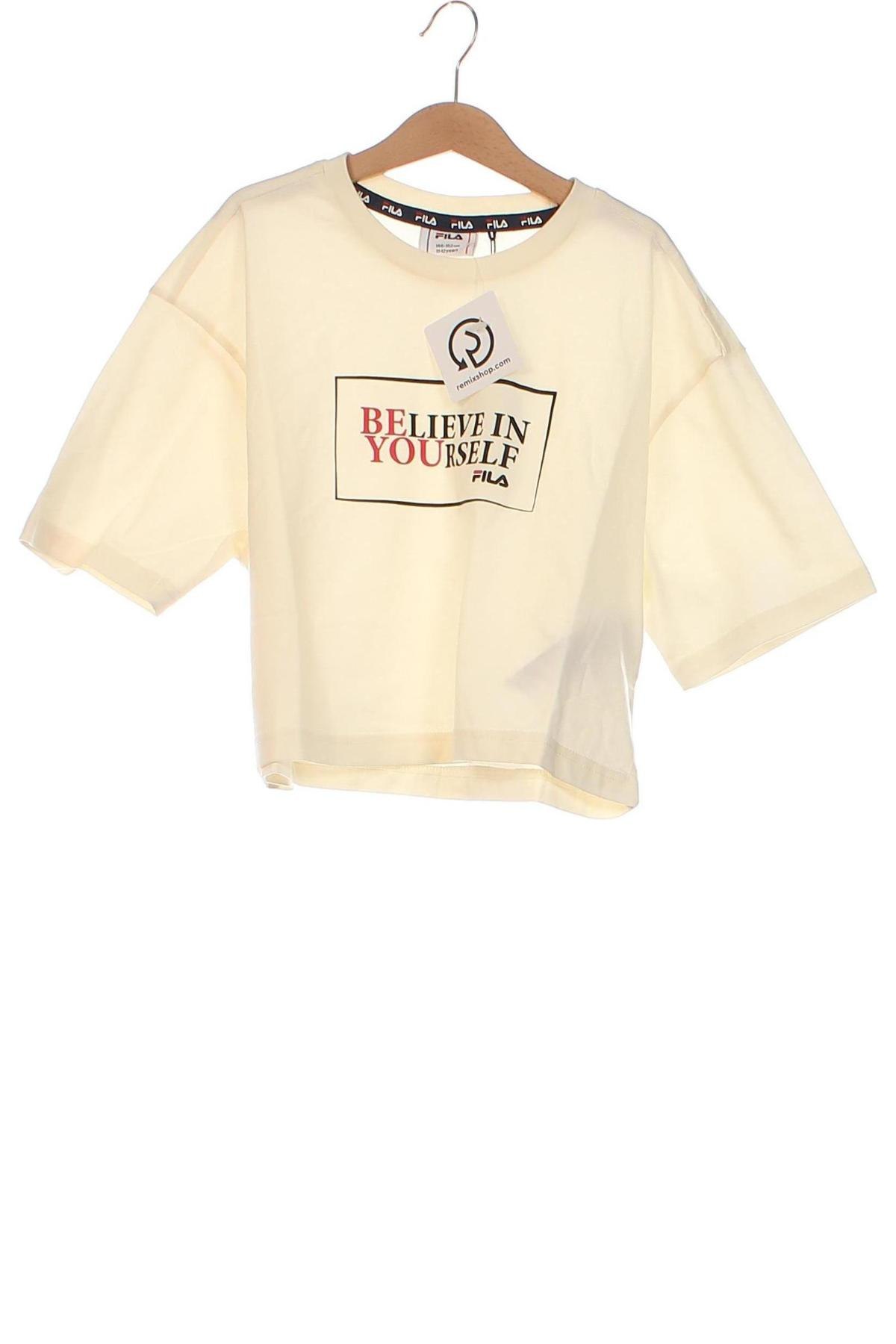 Kinder T-Shirt FILA, Größe 10-11y/ 146-152 cm, Farbe Beige, Preis € 12,99