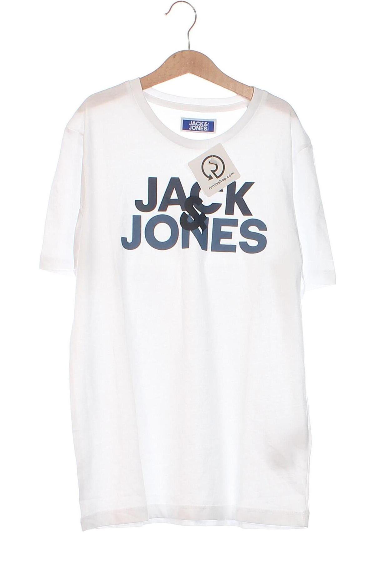 Detské tričko Jack & Jones, Veľkosť 13-14y/ 164-168 cm, Farba Biela, Cena  9,95 €