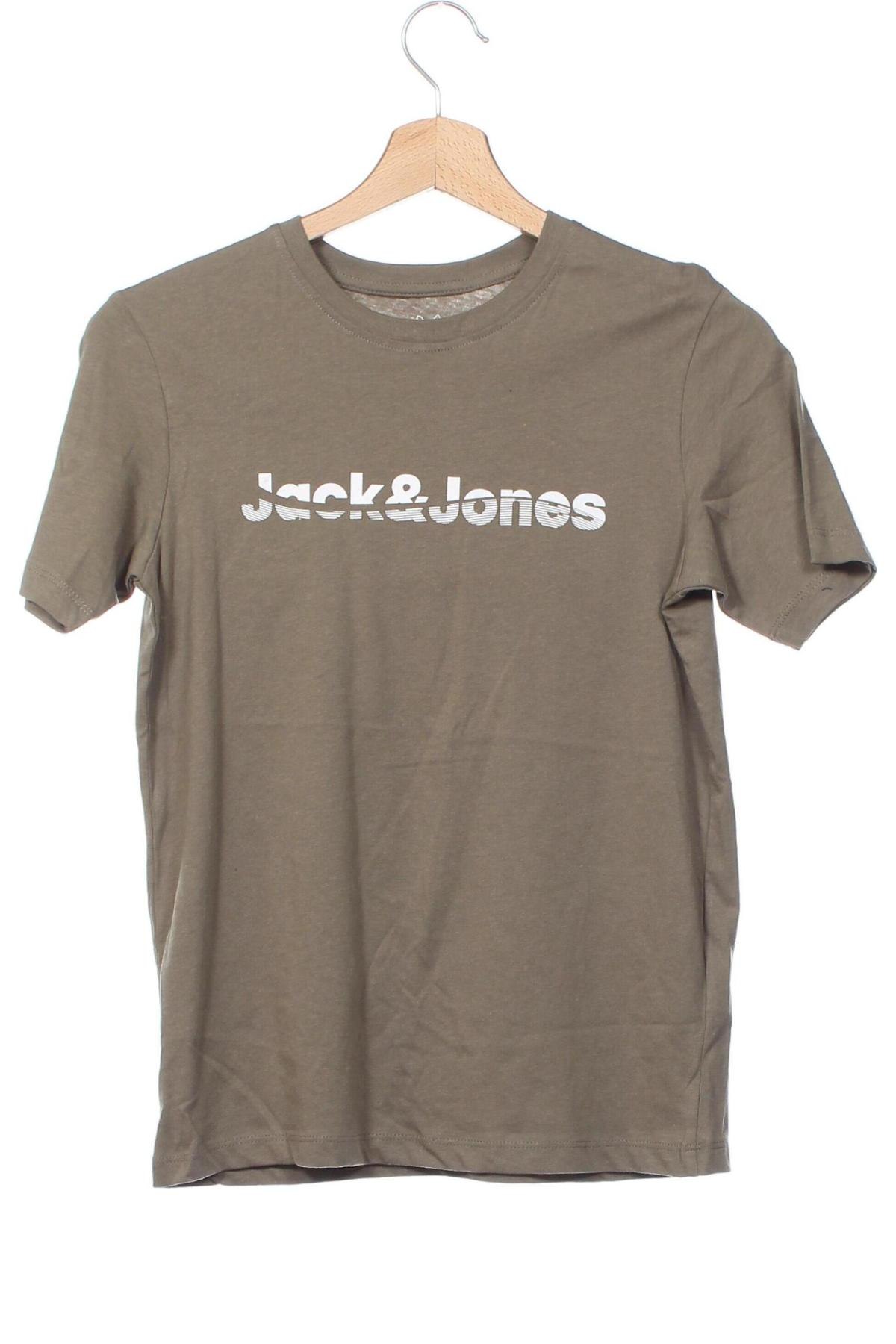 Dziecięcy T-shirt Jack & Jones, Rozmiar 11-12y/ 152-158 cm, Kolor Zielony, Cena 19,99 zł