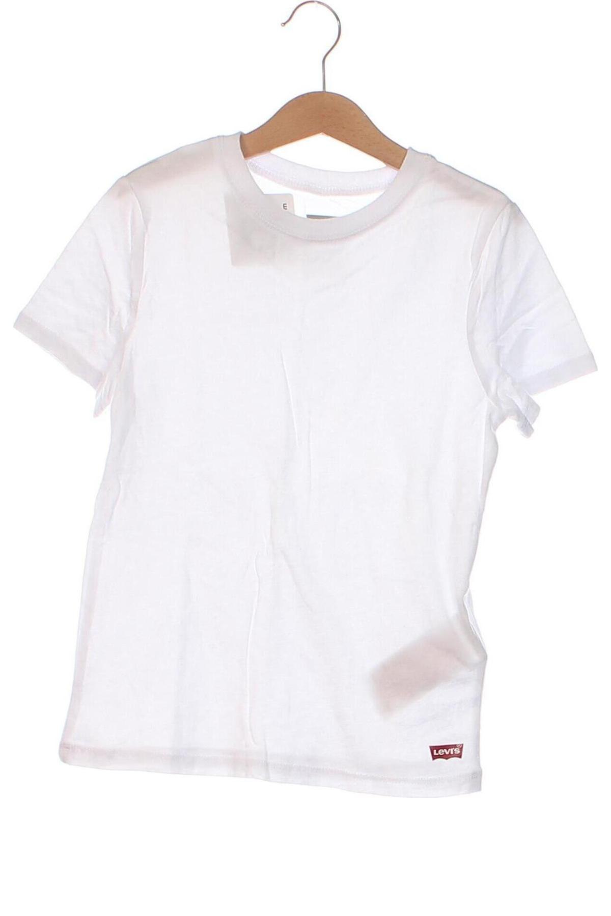 Kinder T-Shirt Levi's, Größe 7-8y/ 128-134 cm, Farbe Weiß, Preis € 14,99