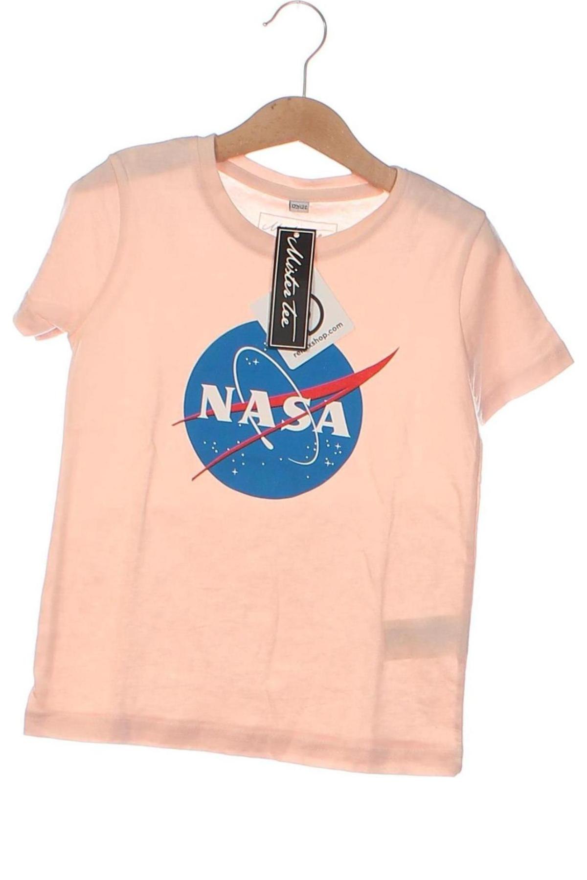 Kinder T-Shirt Mister Tee, Größe 6-7y/ 122-128 cm, Farbe Rosa, Preis € 6,99