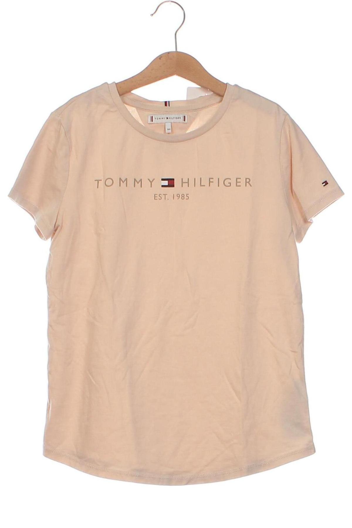 Dětské tričko  Tommy Hilfiger, Velikost 13-14y/ 164-168 cm, Barva Béžová, Cena  369,00 Kč