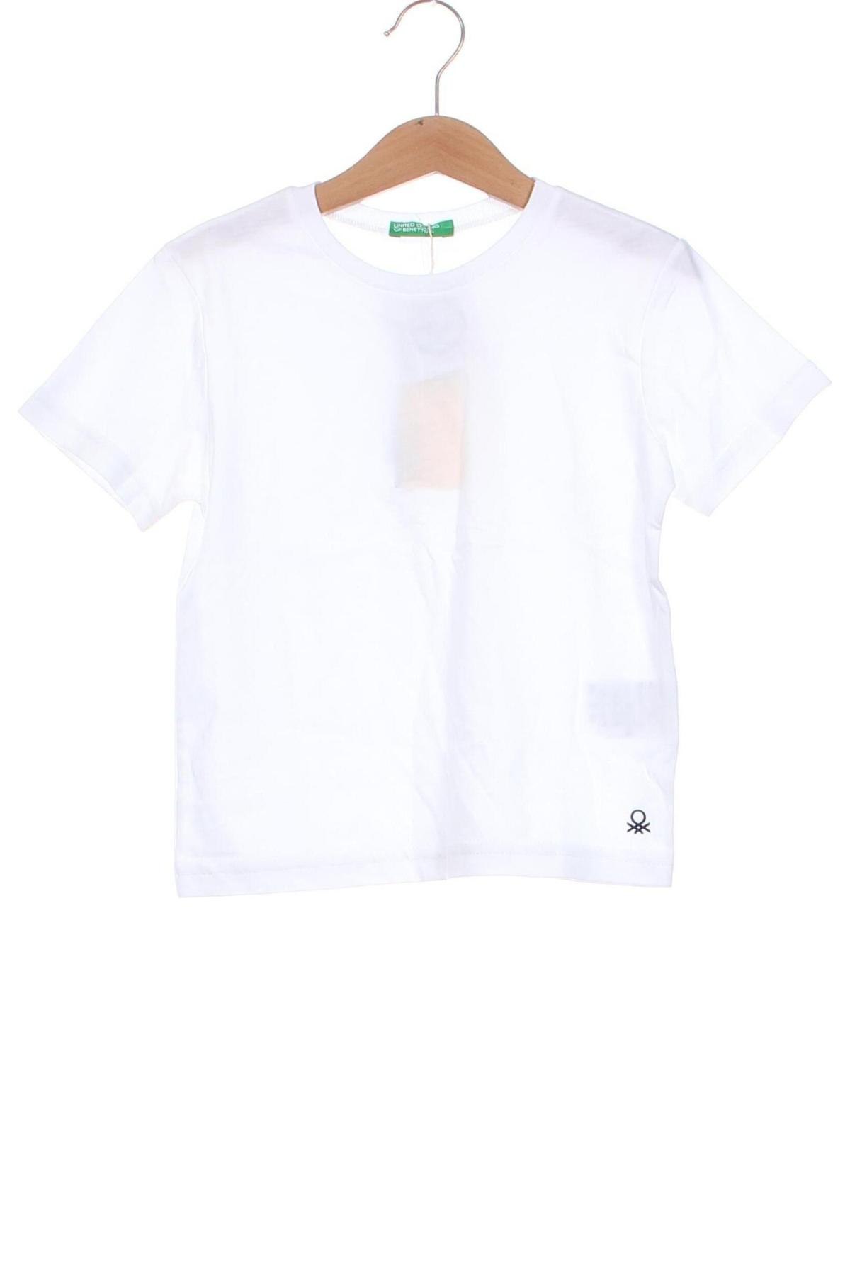 Tricou pentru copii United Colors Of Benetton, Mărime 2-3y/ 98-104 cm, Culoare Alb, Preț 47,99 Lei