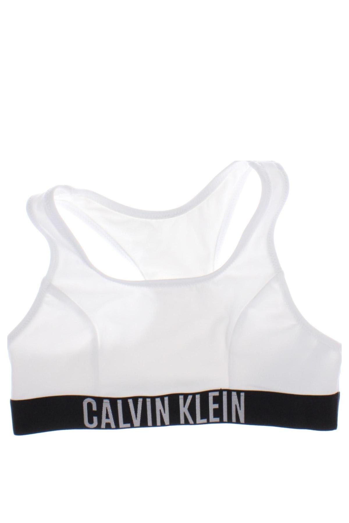 Gyerek fürdőruha Calvin Klein Swimwear, Méret 8-9y / 134-140 cm, Szín Fehér, Ár 7 499 Ft