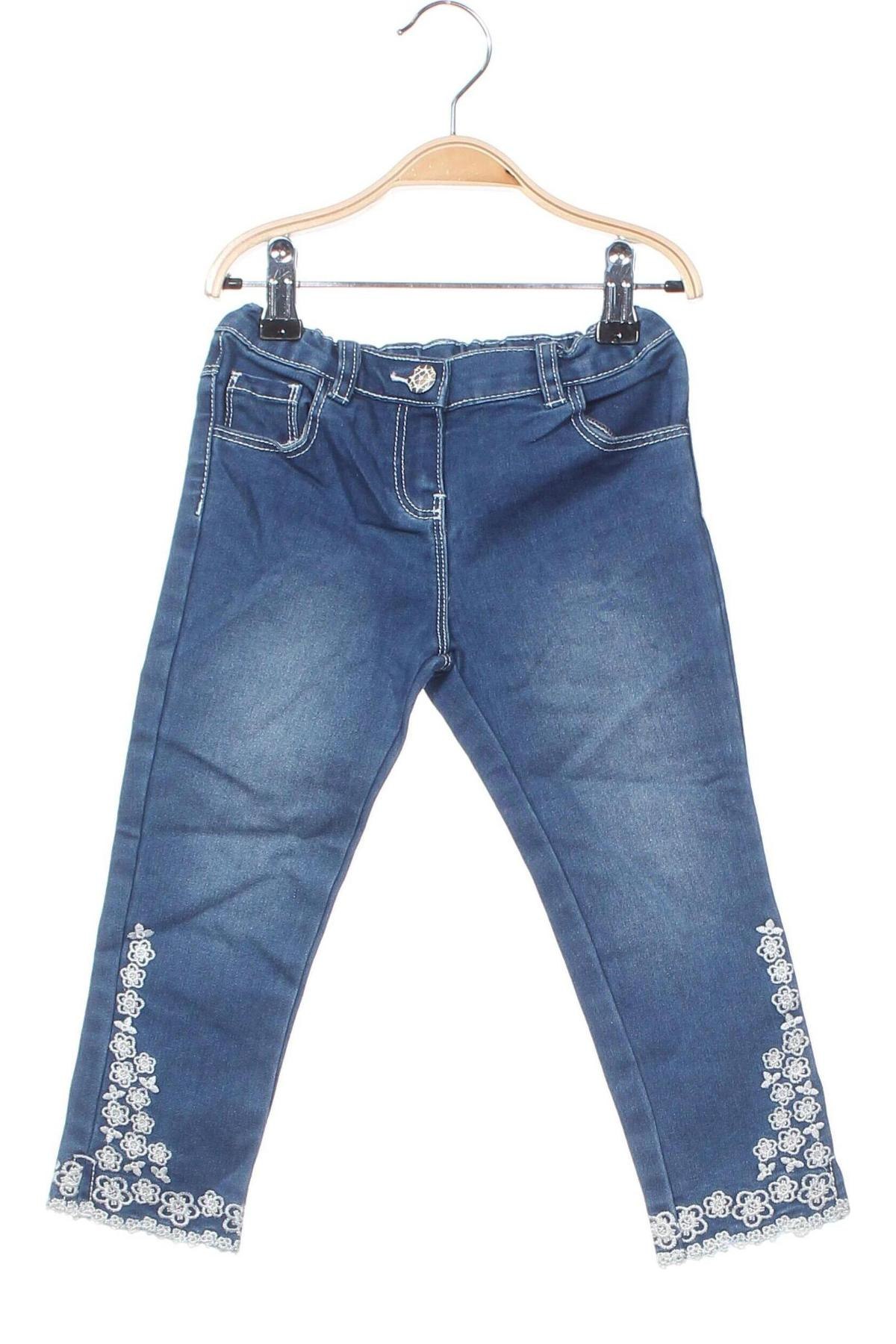 Kinderjeans Chicco, Größe 2-3y/ 98-104 cm, Farbe Blau, Preis 12,79 €