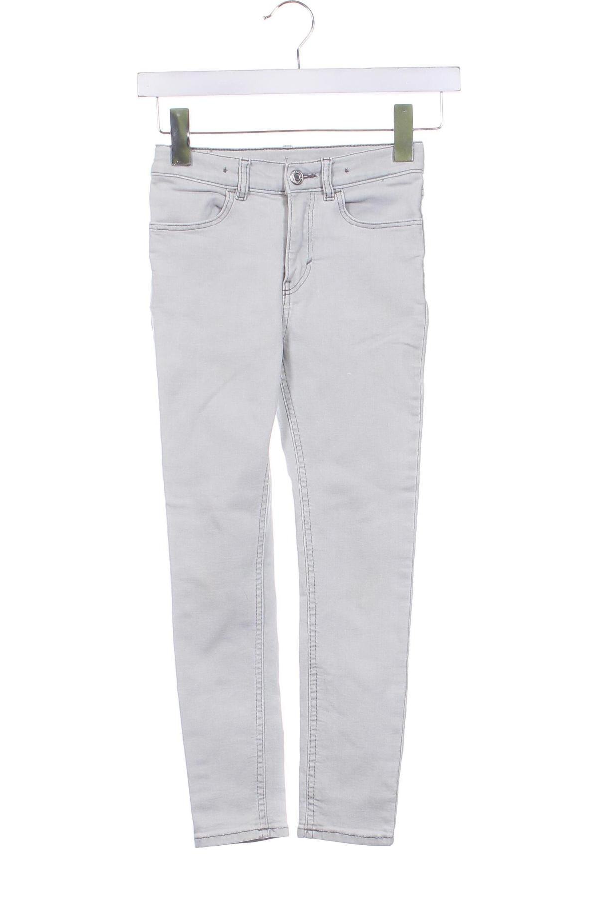 Kinderjeans, Größe 7-8y/ 128-134 cm, Farbe Grau, Preis 8,49 €