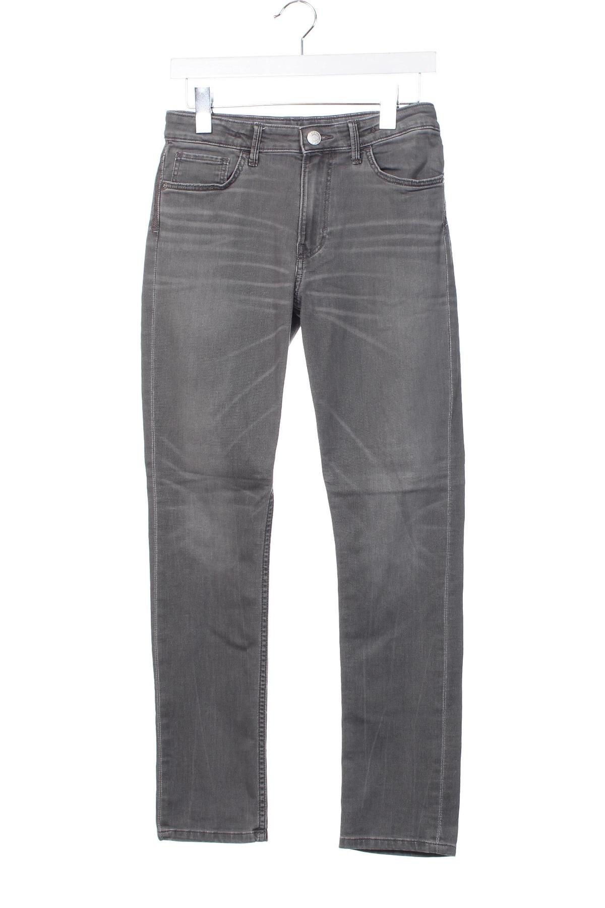 Kinderjeans H&M, Größe 13-14y/ 164-168 cm, Farbe Grau, Preis 9,49 €