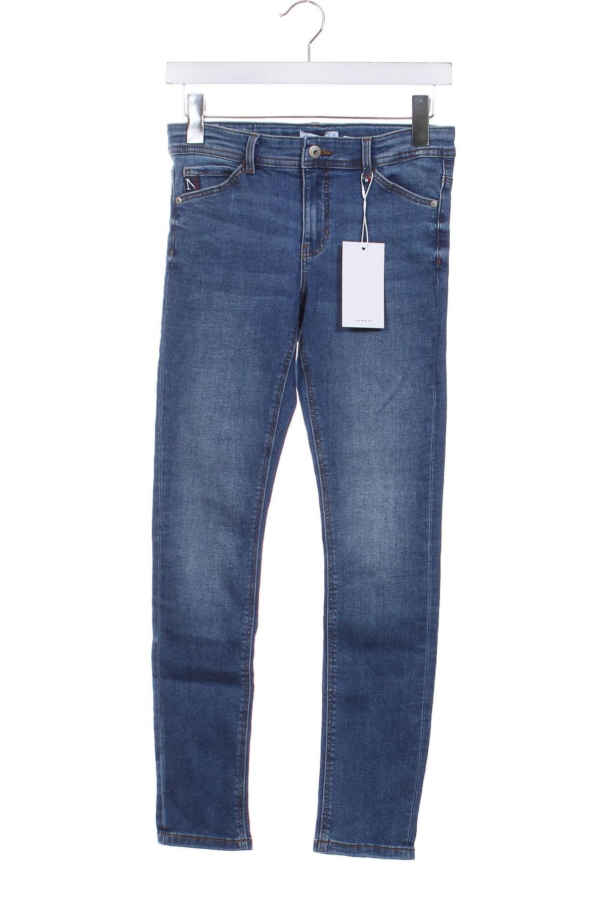 Kinderjeans Name It, Größe 11-12y/ 152-158 cm, Farbe Blau, Preis € 13,99