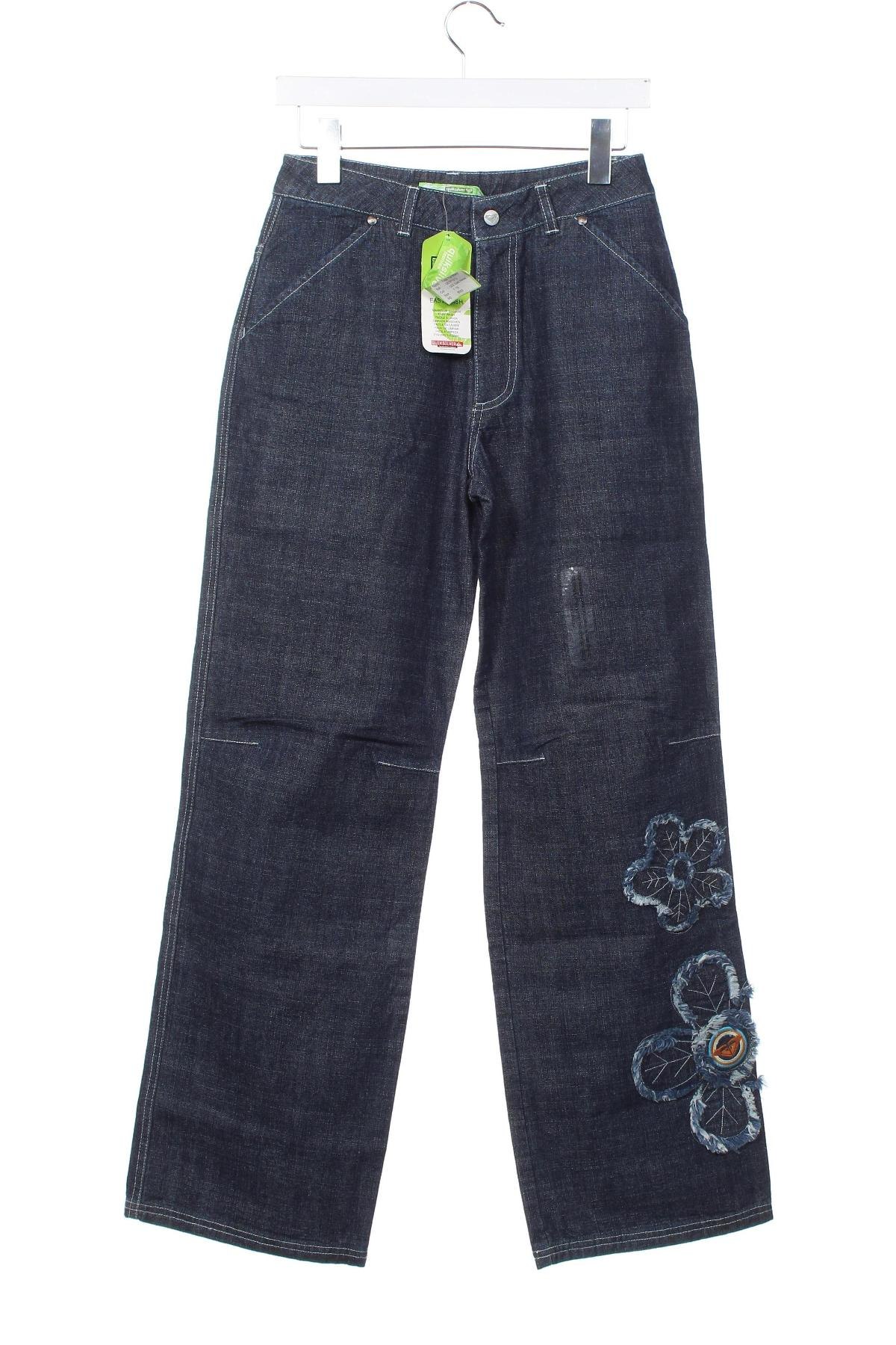 Kinderjeans Quiksilver, Größe 15-18y/ 170-176 cm, Farbe Blau, Preis € 22,49