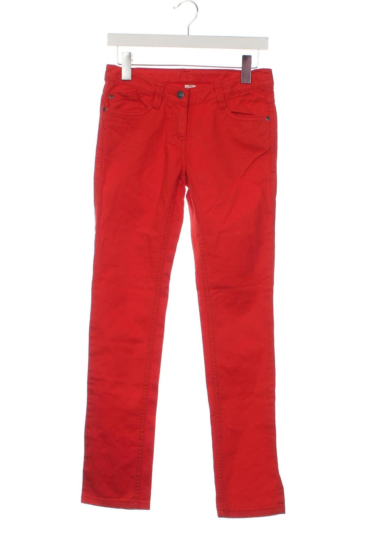 Kinderjeans S.Oliver, Größe 11-12y/ 152-158 cm, Farbe Rot, Preis € 6,99