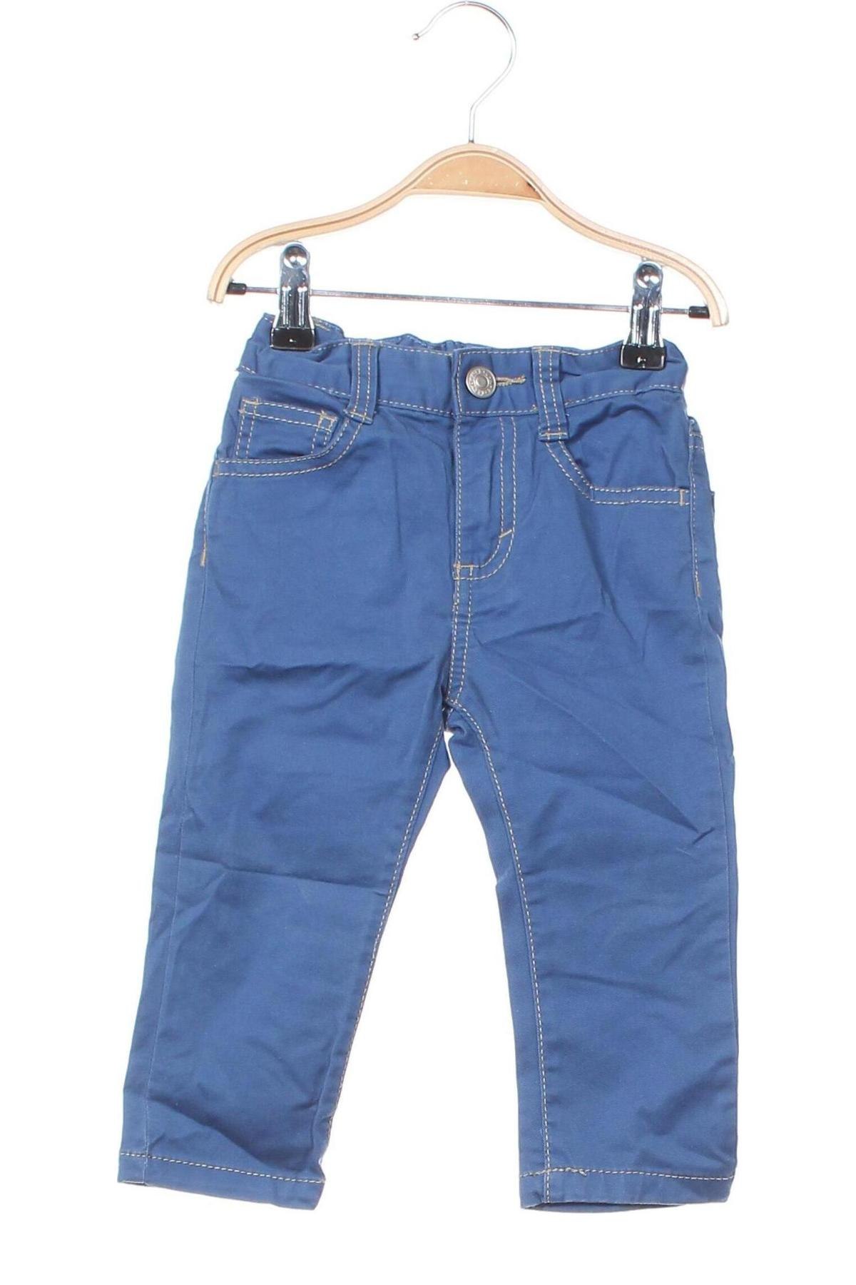 Dziecięce jeansy United Colors Of Benetton, Rozmiar 12-18m/ 80-86 cm, Kolor Niebieski, Cena 43,99 zł