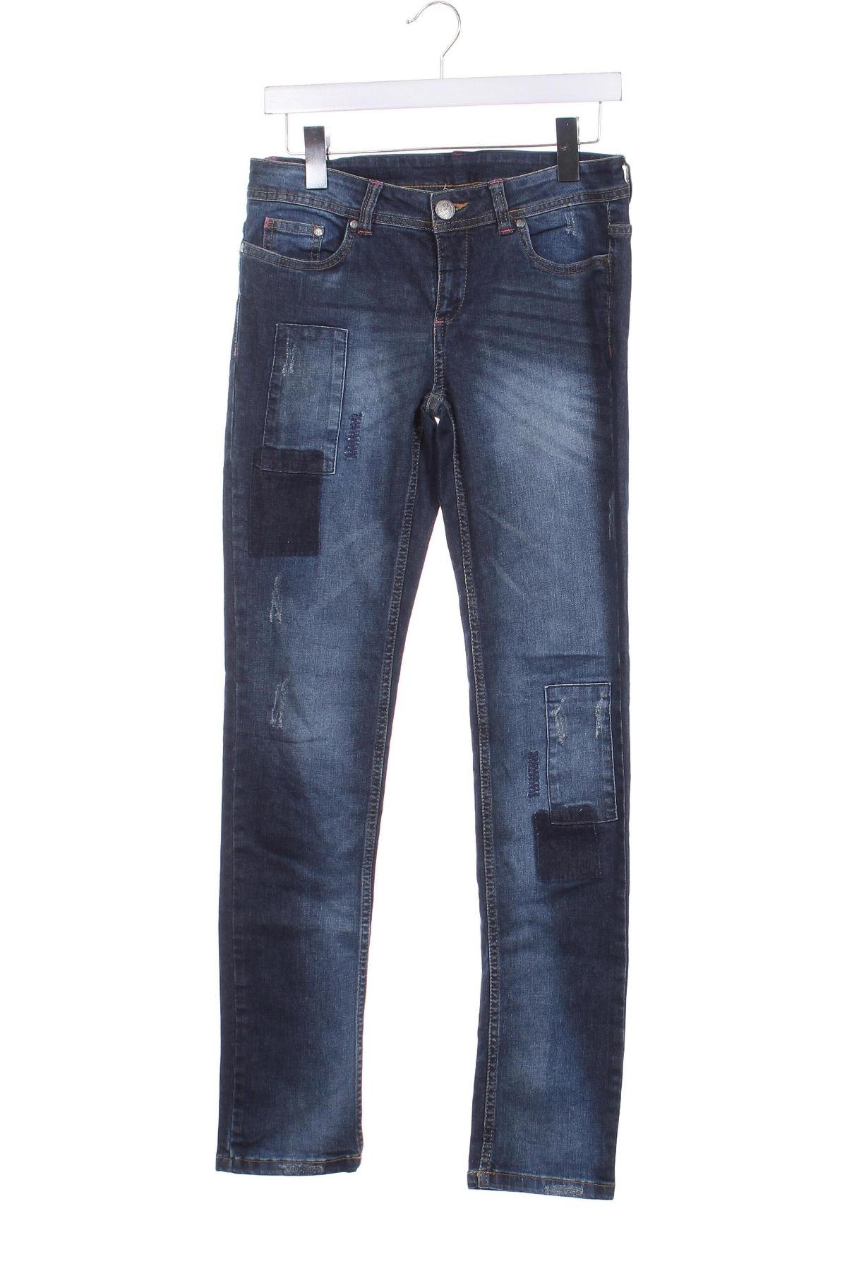 Kinderjeans Y.F.K., Größe 14-15y/ 168-170 cm, Farbe Blau, Preis 9,99 €