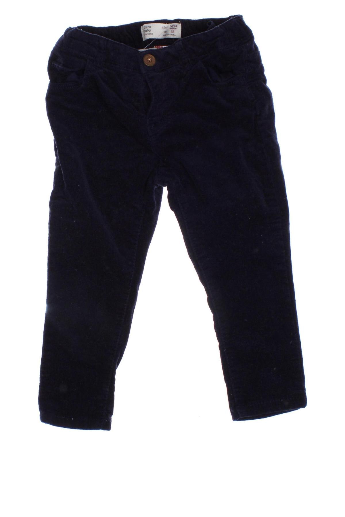 Kinder Cordhose Zara, Größe 18-24m/ 86-98 cm, Farbe Blau, Preis 4,49 €