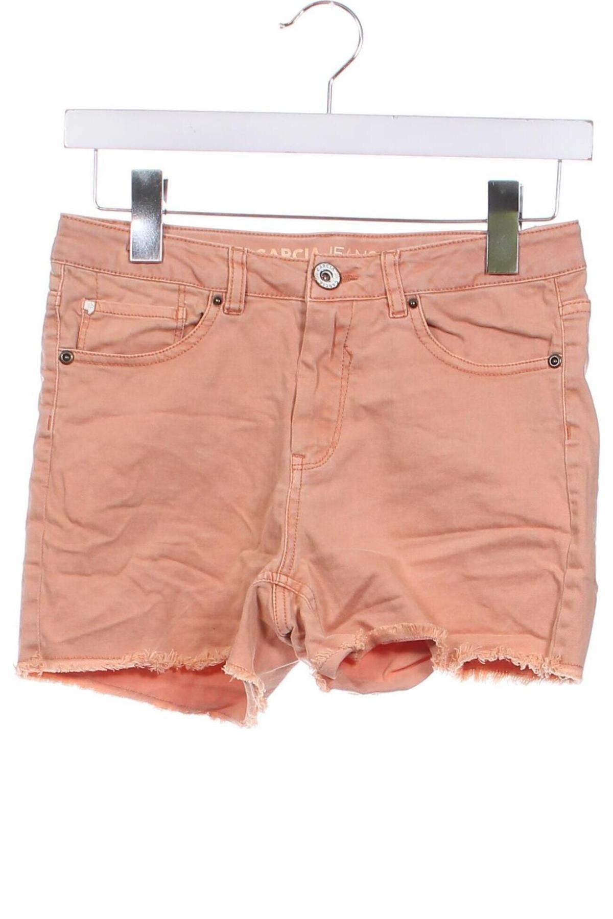 Kinder Shorts Garcia Jeans, Größe 12-13y/ 158-164 cm, Farbe Orange, Preis 5,29 €