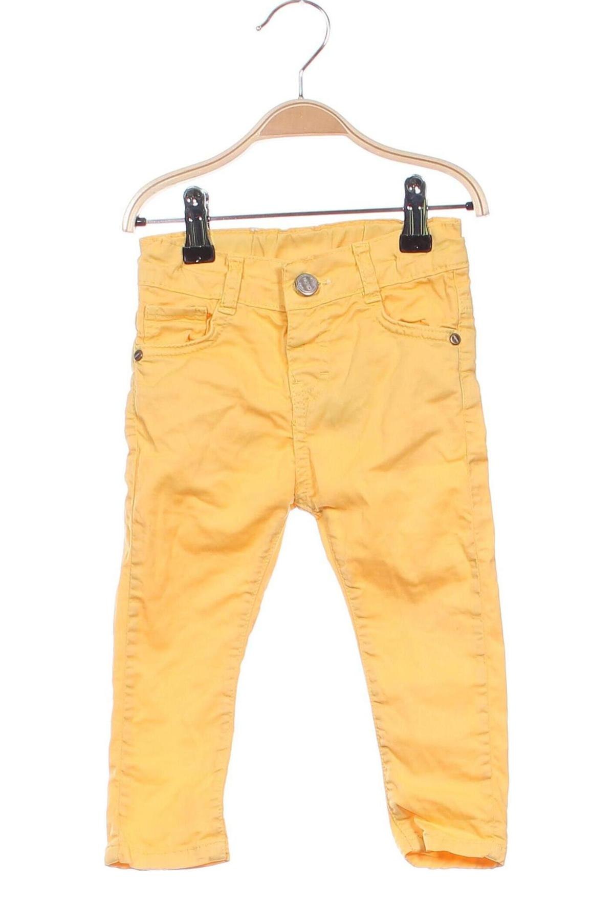 Pantaloni pentru copii, Mărime 12-18m/ 80-86 cm, Culoare Galben, Preț 29,99 Lei