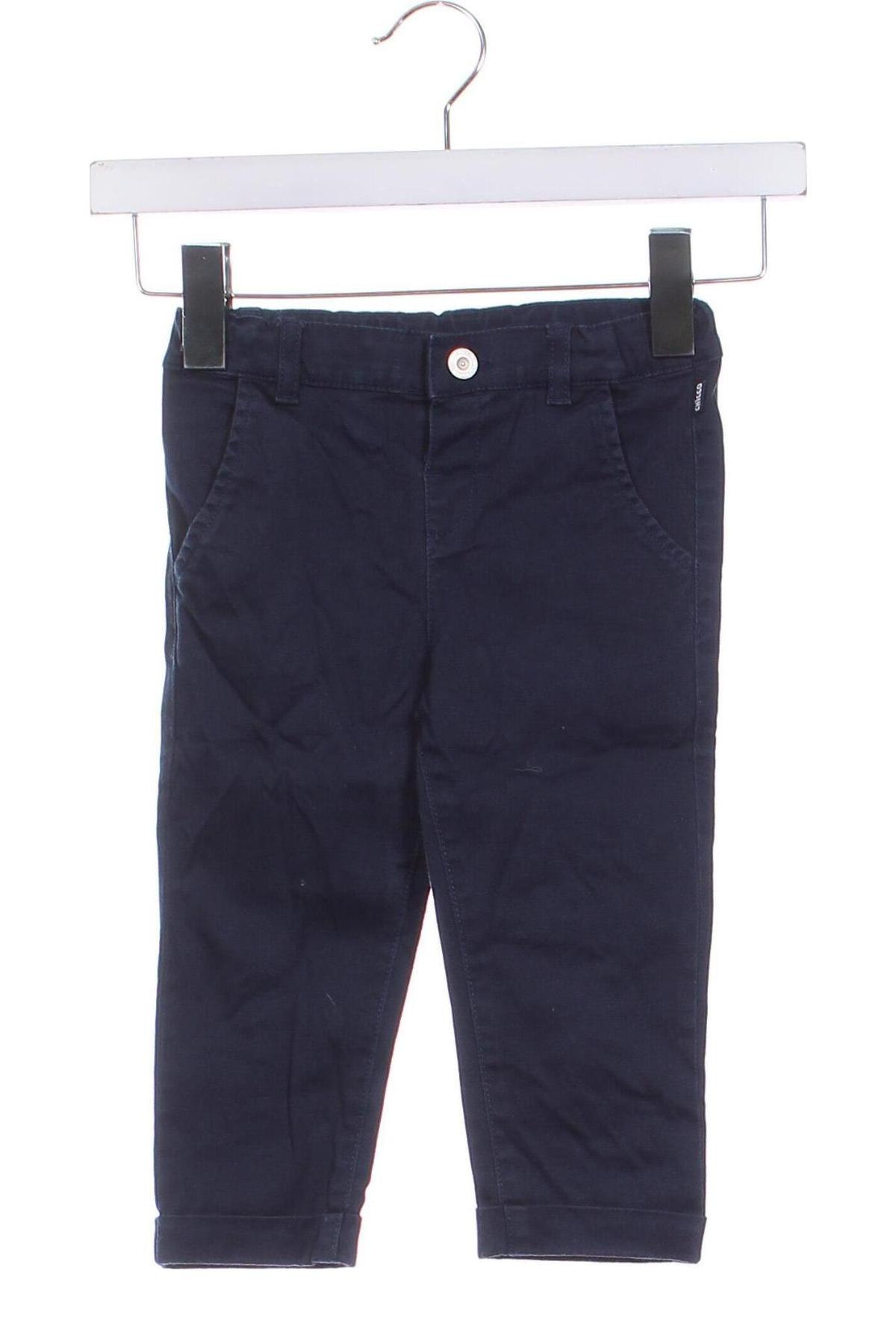 Pantaloni pentru copii Chicco, Mărime 2-3y/ 98-104 cm, Culoare Albastru, Preț 16,99 Lei