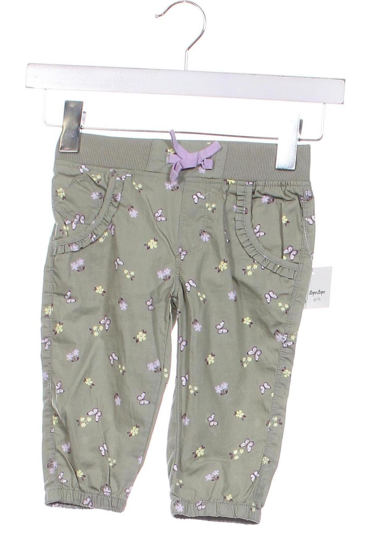 Pantaloni pentru copii Dopo Dopo, Mărime 3-4y/ 104-110 cm, Culoare Verde, Preț 50,99 Lei