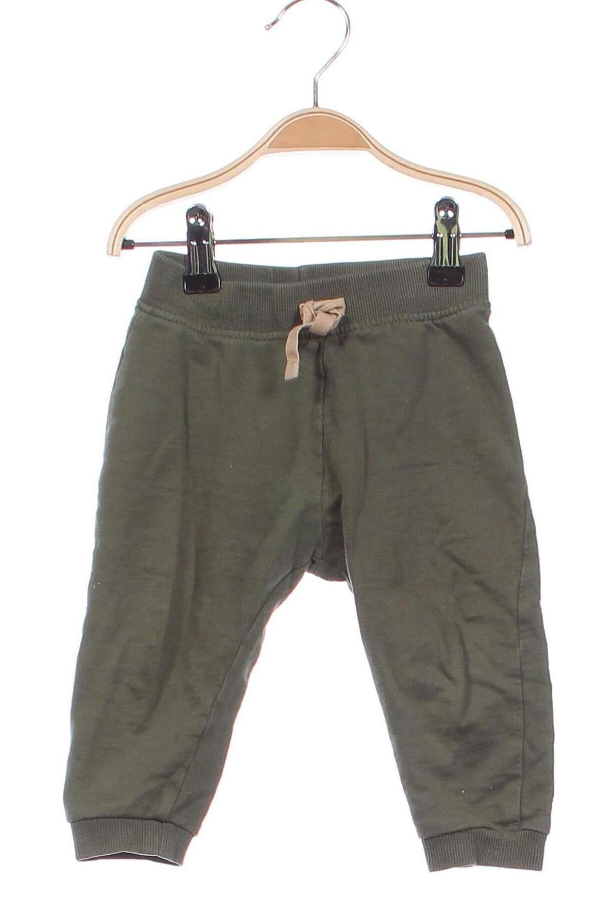 Pantaloni pentru copii Ergee, Mărime 9-12m/ 74-80 cm, Culoare Verde, Preț 29,99 Lei