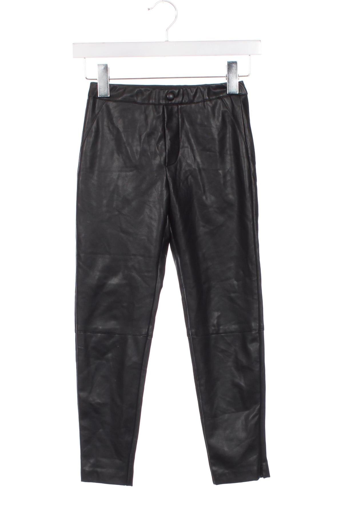 Pantaloni pentru copii Zara, Mărime 7-8y/ 128-134 cm, Culoare Negru, Preț 80,38 Lei