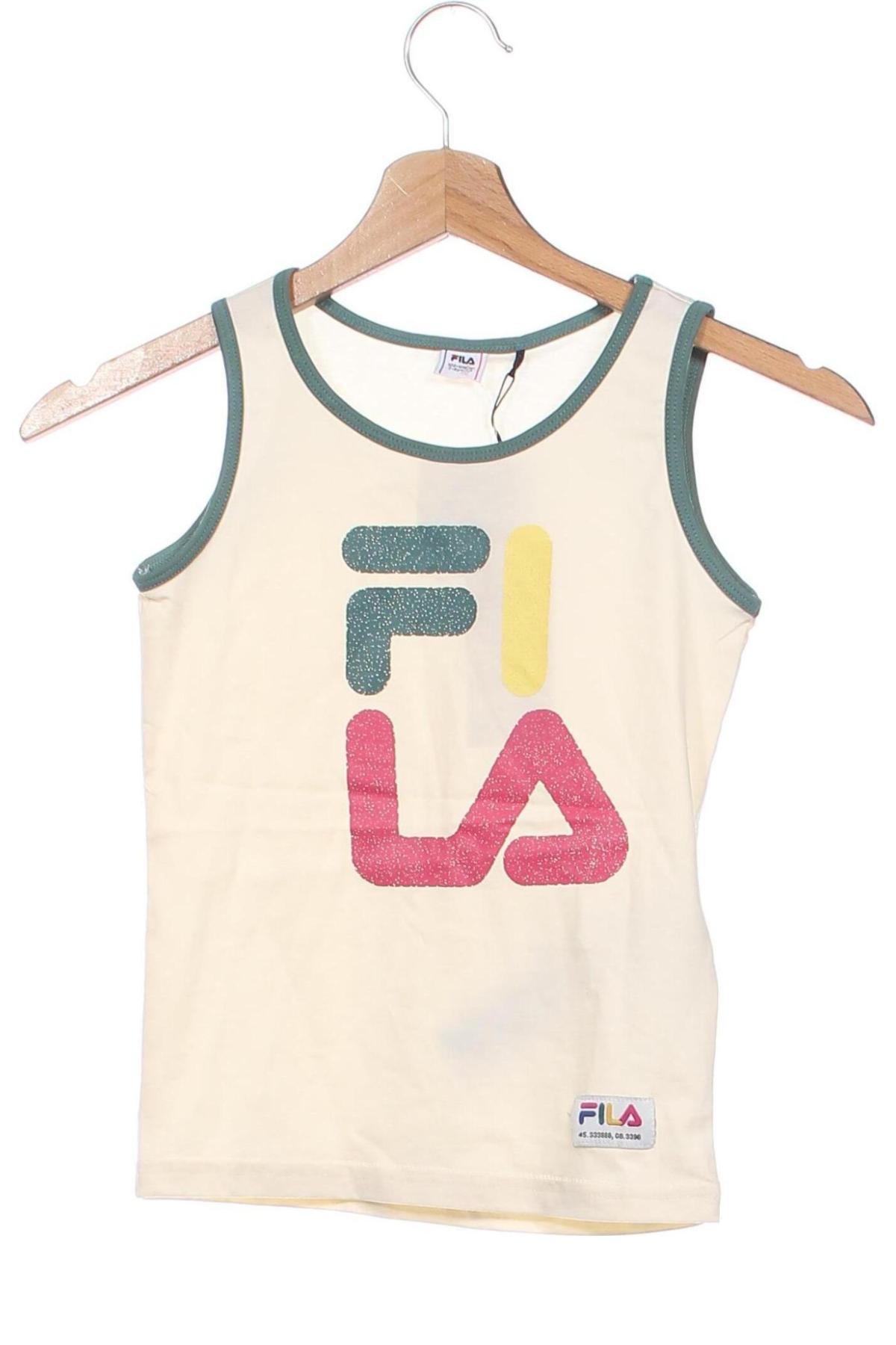 Kinder Top FILA, Größe 6-7y/ 122-128 cm, Farbe Ecru, Preis € 8,99