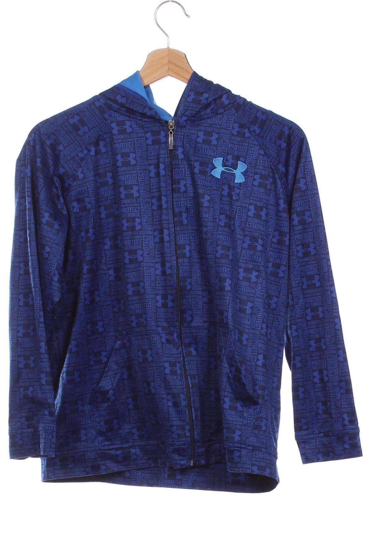 Dziecięca bluza Under Armour, Rozmiar 11-12y/ 152-158 cm, Kolor Niebieski, Cena 62,99 zł