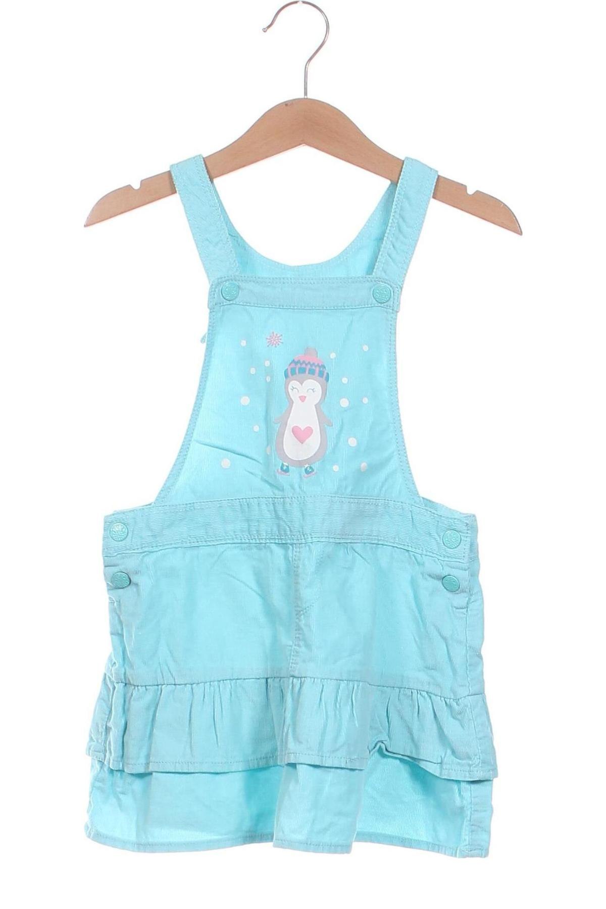 Kinder Latzkleid In Extenso, Größe 18-24m/ 86-98 cm, Farbe Blau, Preis 4,79 €