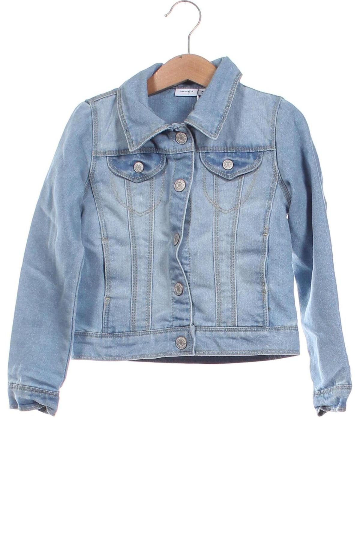 Kinder Jeansjacke Name It, Größe 4-5y/ 110-116 cm, Farbe Blau, Preis 16,99 €