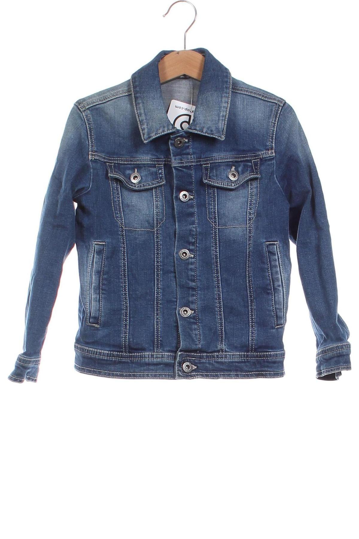 Kinder Jeansjacke Original Marines, Größe 6-7y/ 122-128 cm, Farbe Blau, Preis 20,29 €