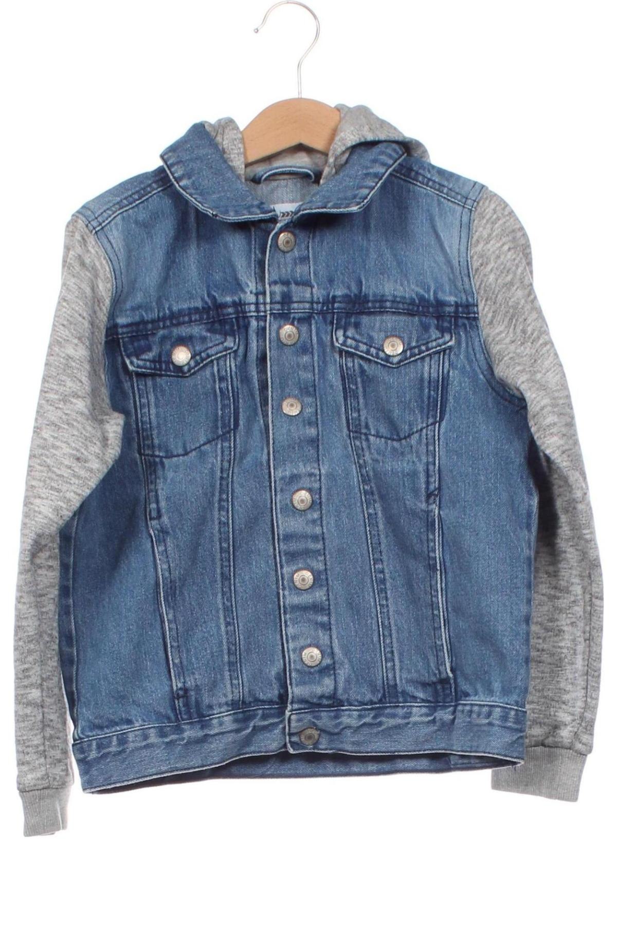 Kinder Jeansjacke Pepperts!, Größe 7-8y/ 128-134 cm, Farbe Blau, Preis 17,00 €