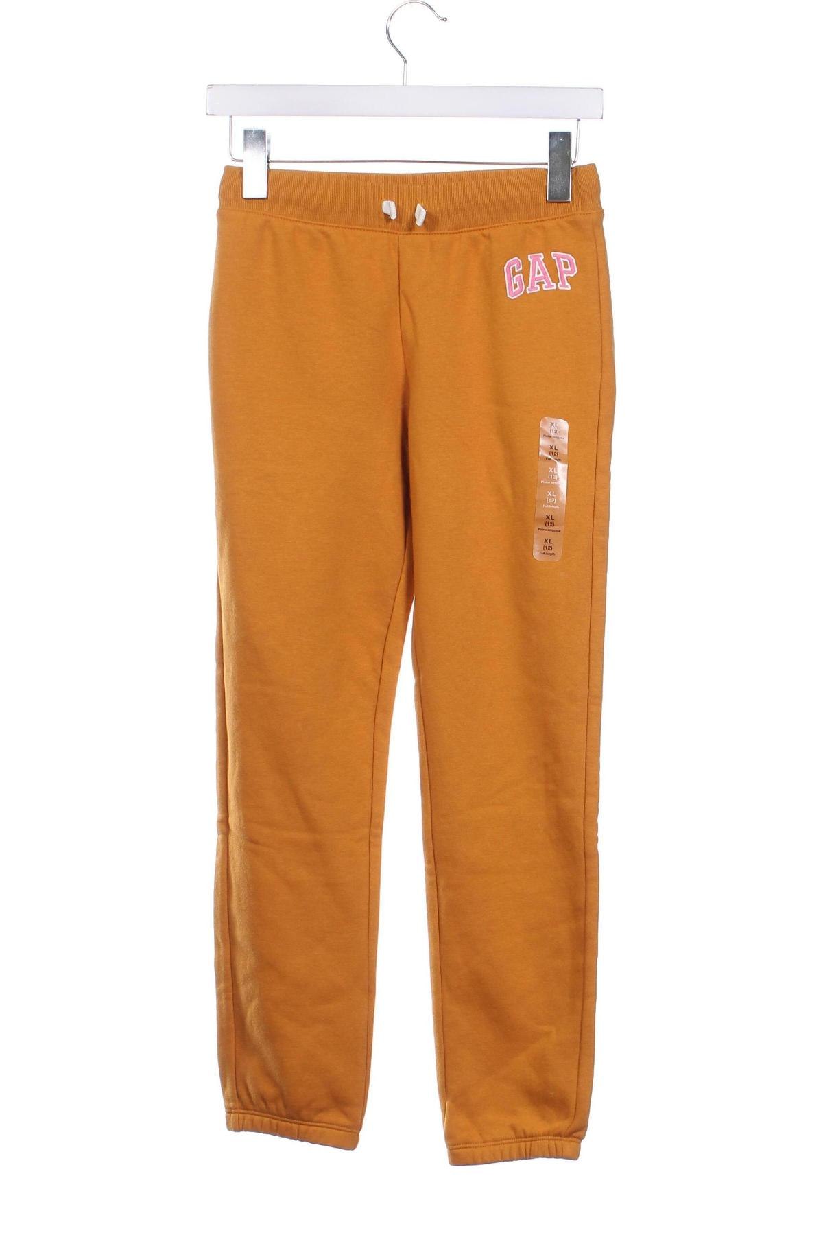 Kinder Sporthose Gap Kids, Größe 11-12y/ 152-158 cm, Farbe Gelb, Preis 12,99 €