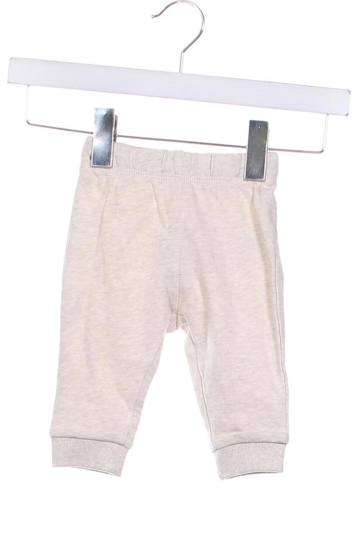 Kinder Sporthose Tex, Größe 3-6m/ 62-68 cm, Farbe Beige, Preis 6,99 €